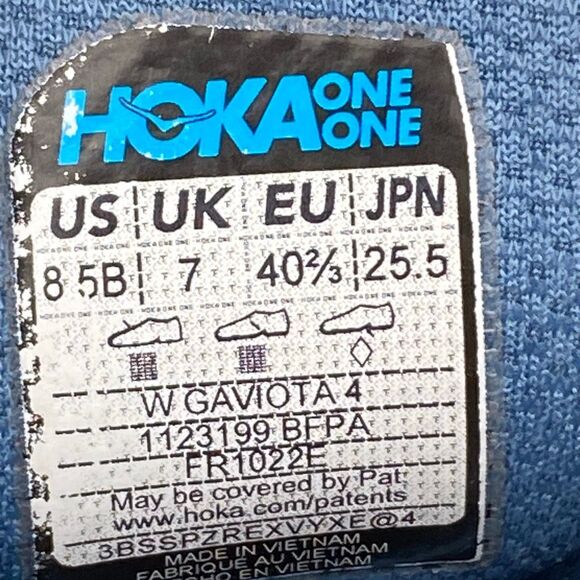 HOKA ONE ONE GAVIOTA 4 - Women’s Running Shoes - SIZE 8.5B - Picture 10 of 10